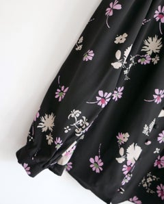 Valentino Pre-Fall 2017 Floral Silk Blouse