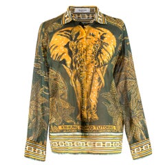 Valentino Printed Cotton Muslin shirt IT 40
