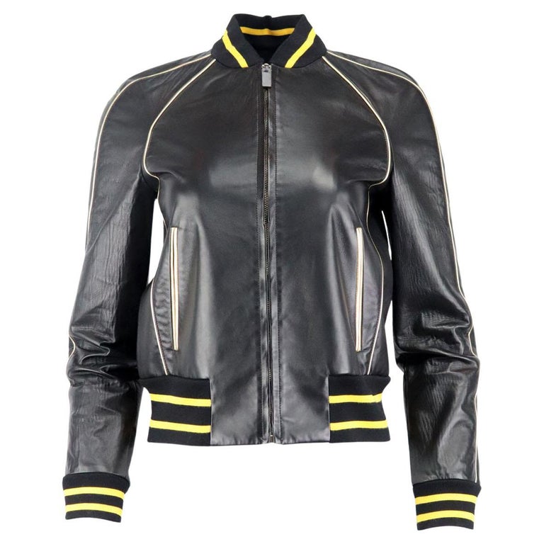 Valentino Leather Jacket - 14 For Sale on 1stDibs