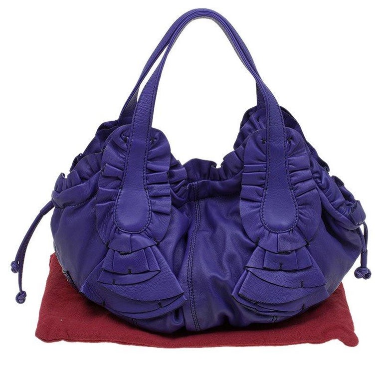 purple valentino handbag