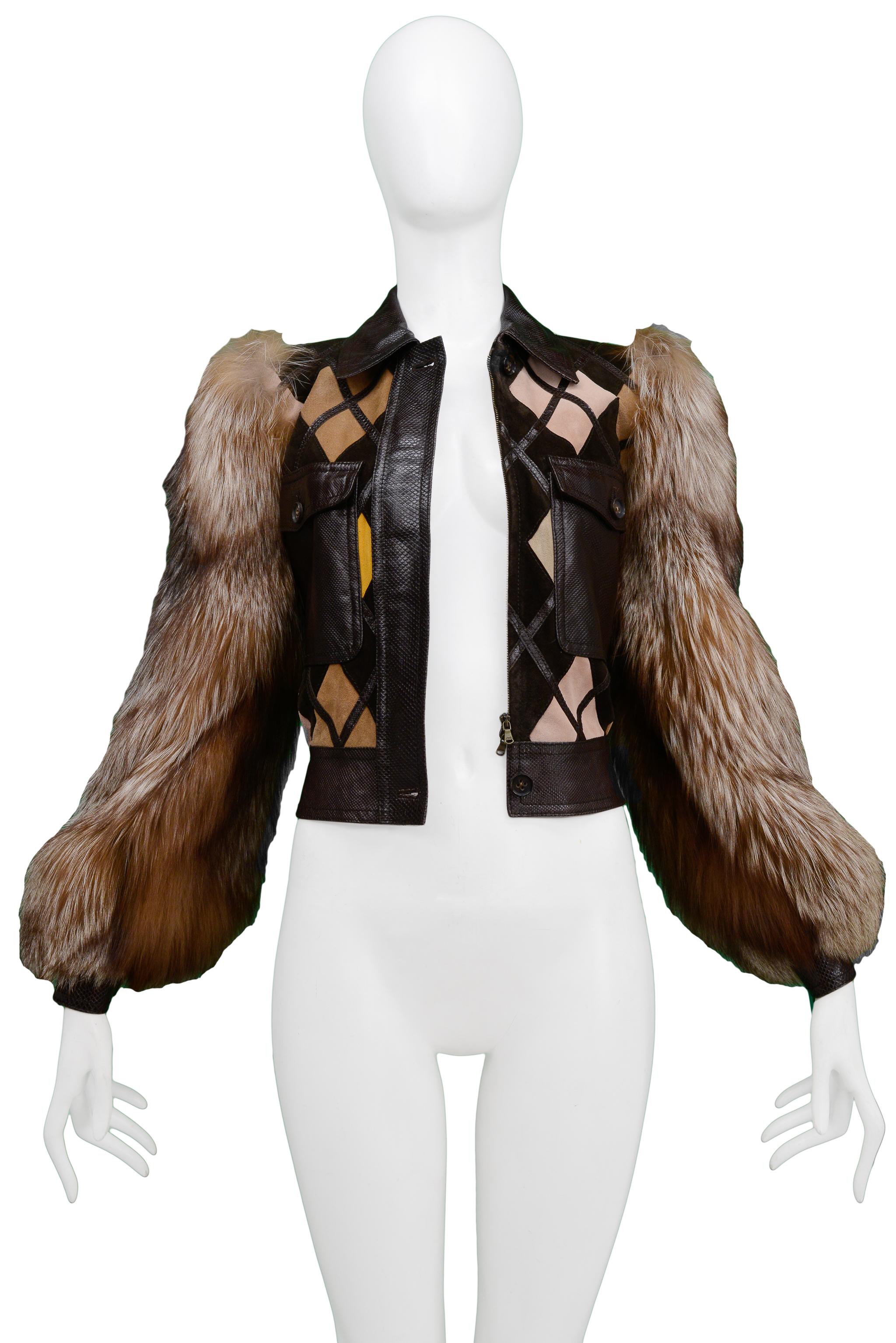 valentino leather coat