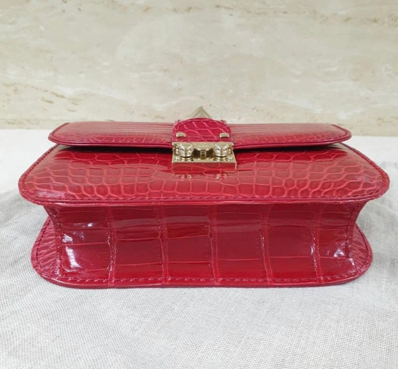valentino red handbag