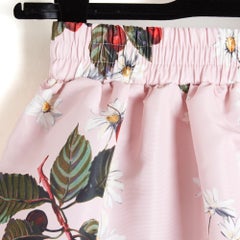 Valentino Red Jupe Mini FR34 ou 36 Pink Cherry Mini Skirt UK6 US 4 to 6