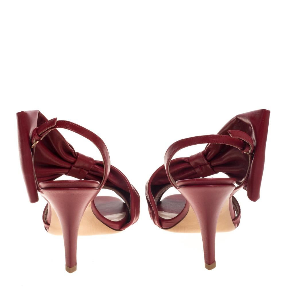 side bow sandals