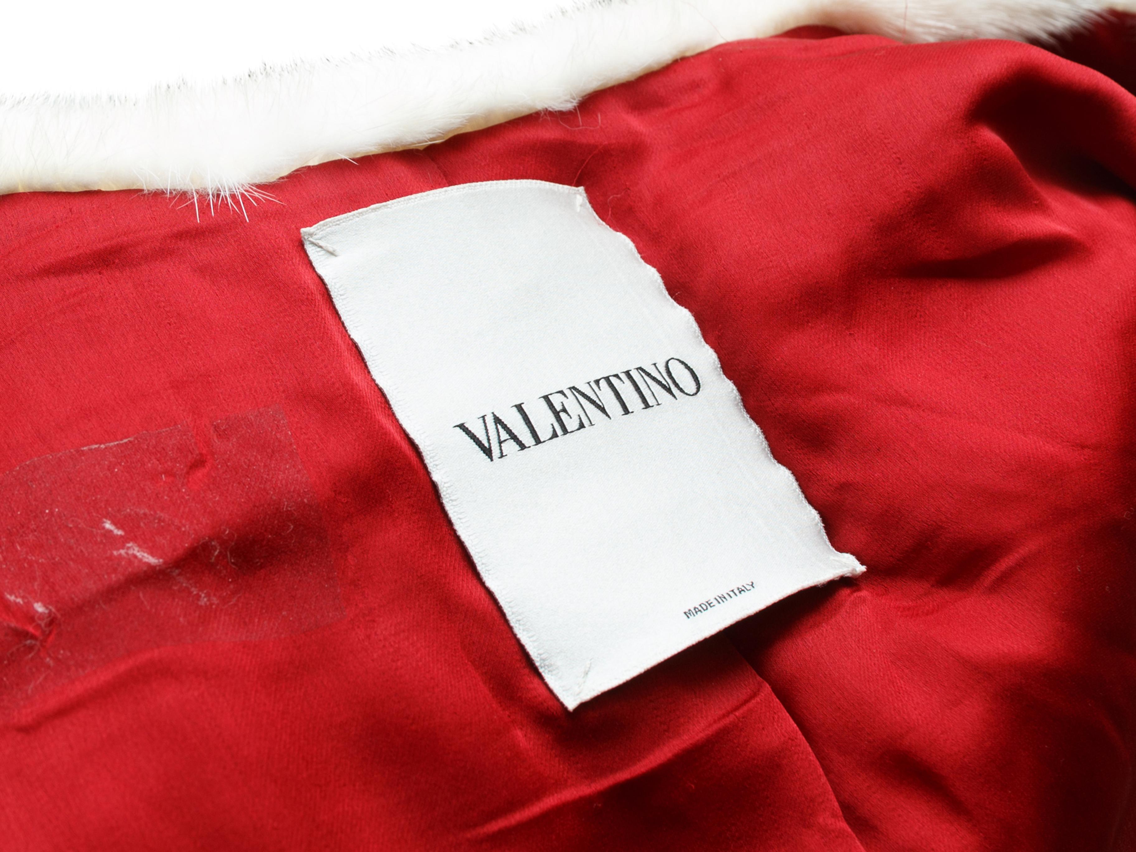 valentino red coat