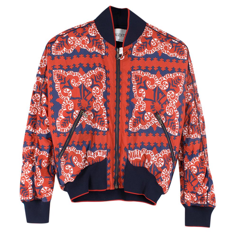 red valentino bomber jacket