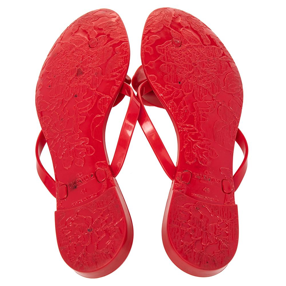 valentino red sandals