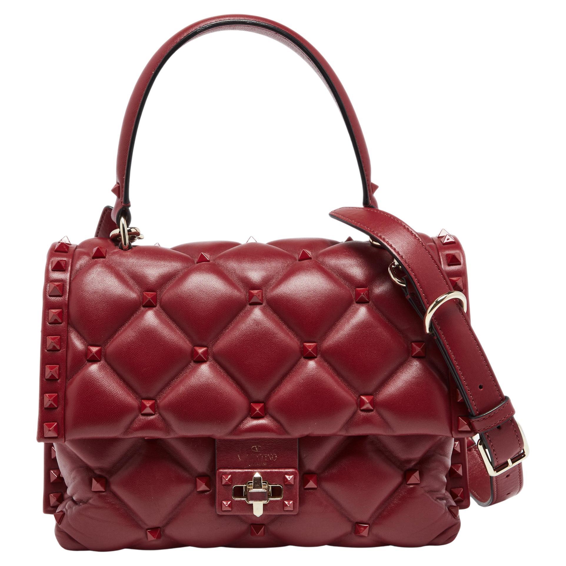 Valentino Red/Beige Leather Aphrodite Bow Bag at 1stDibs valentino