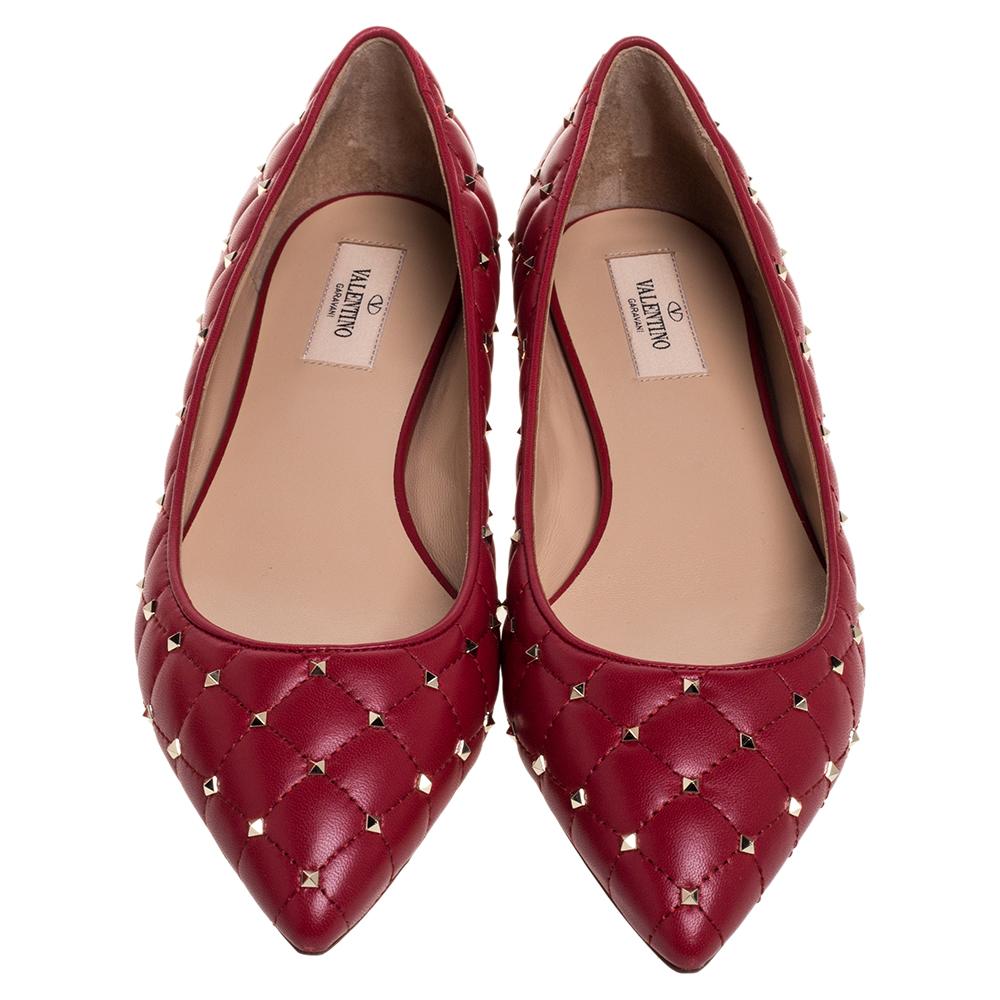 valentino spike red