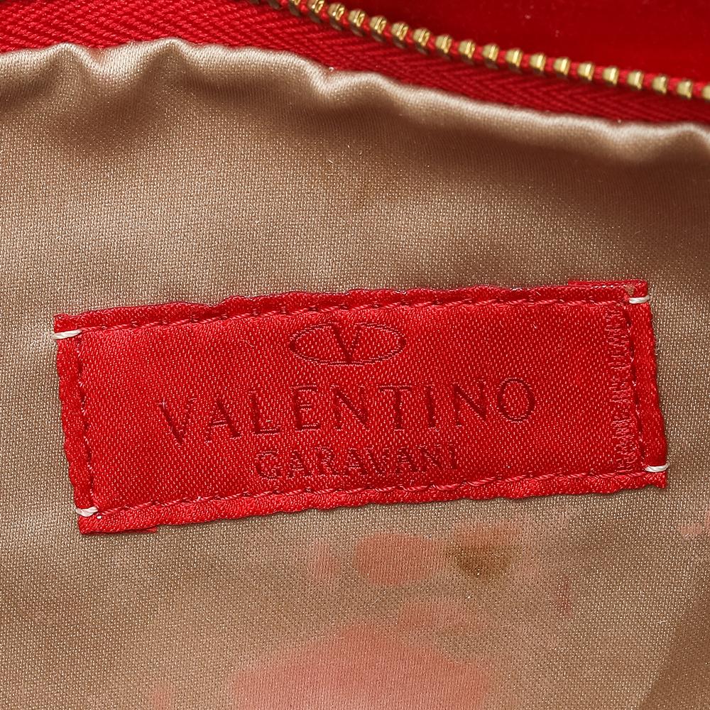 valentino red clutch