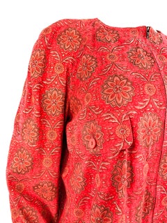 Valentino Red Suede Jacket Size 42