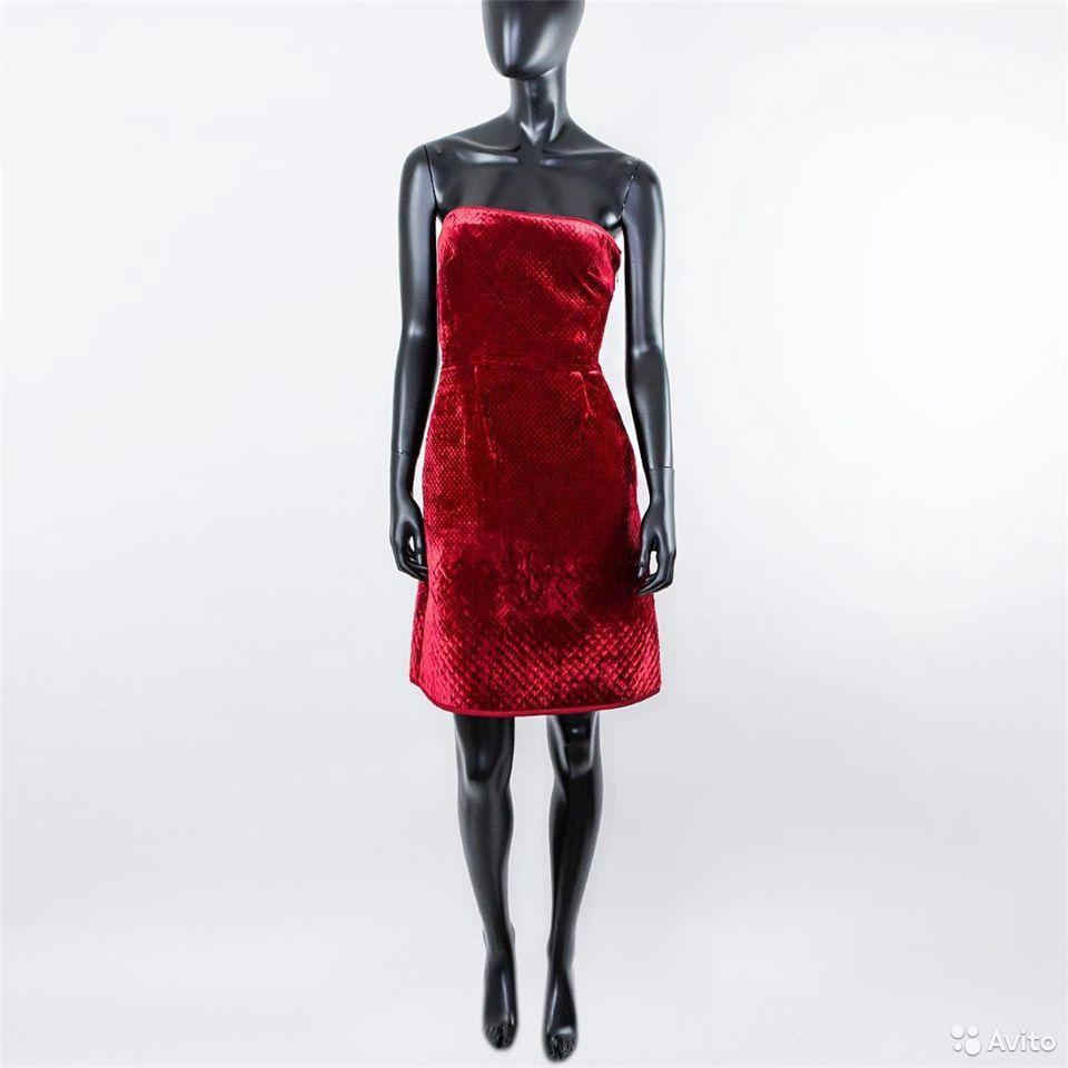 VESTIDO DE VELVET ROJO VALENTINO talla 38 - XS en Excelente estado para la venta en Montgomery, TX