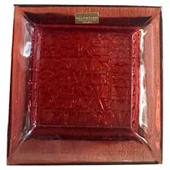 Vide Poche Rouge Valentino Porte monnaie ou Cendrier