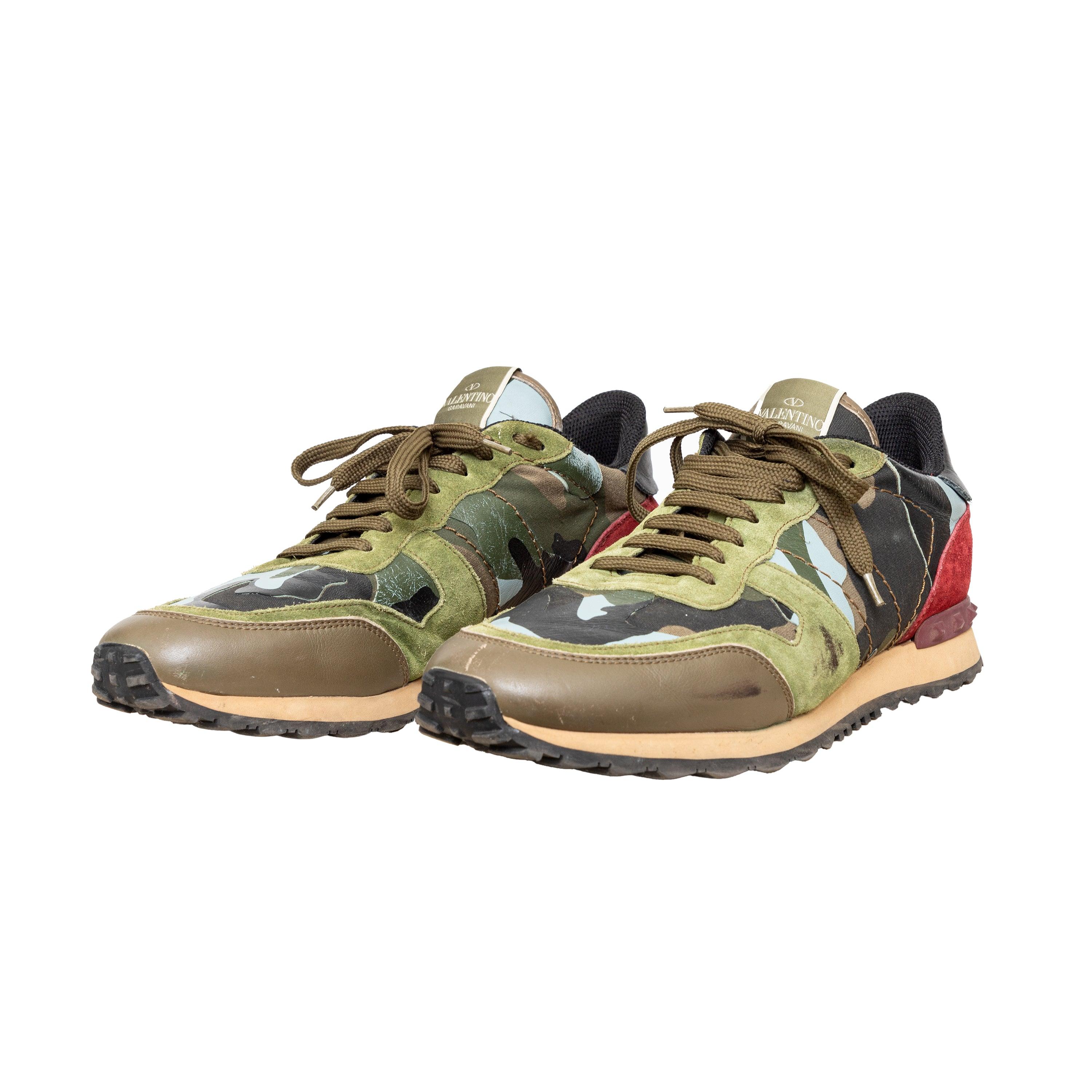 Marrone Scarpe da ginnastica Valentino Rockrunner - Anni '20 in vendita