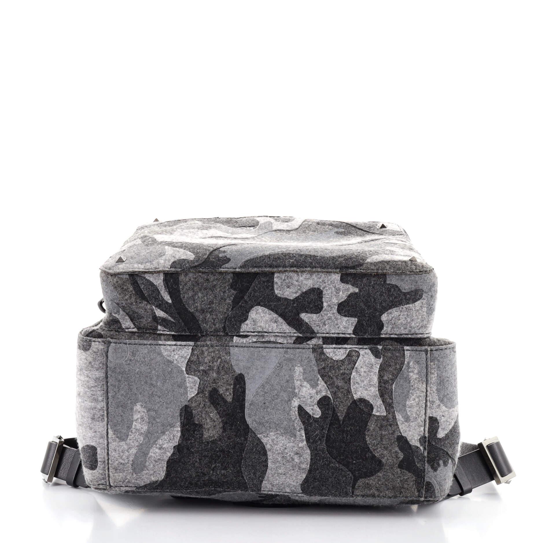 valentino camouflage backpack