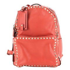 Valentino Rockstud Backpack Leather Medium