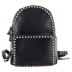 Valentino Rockstud Backpack Leather Medium