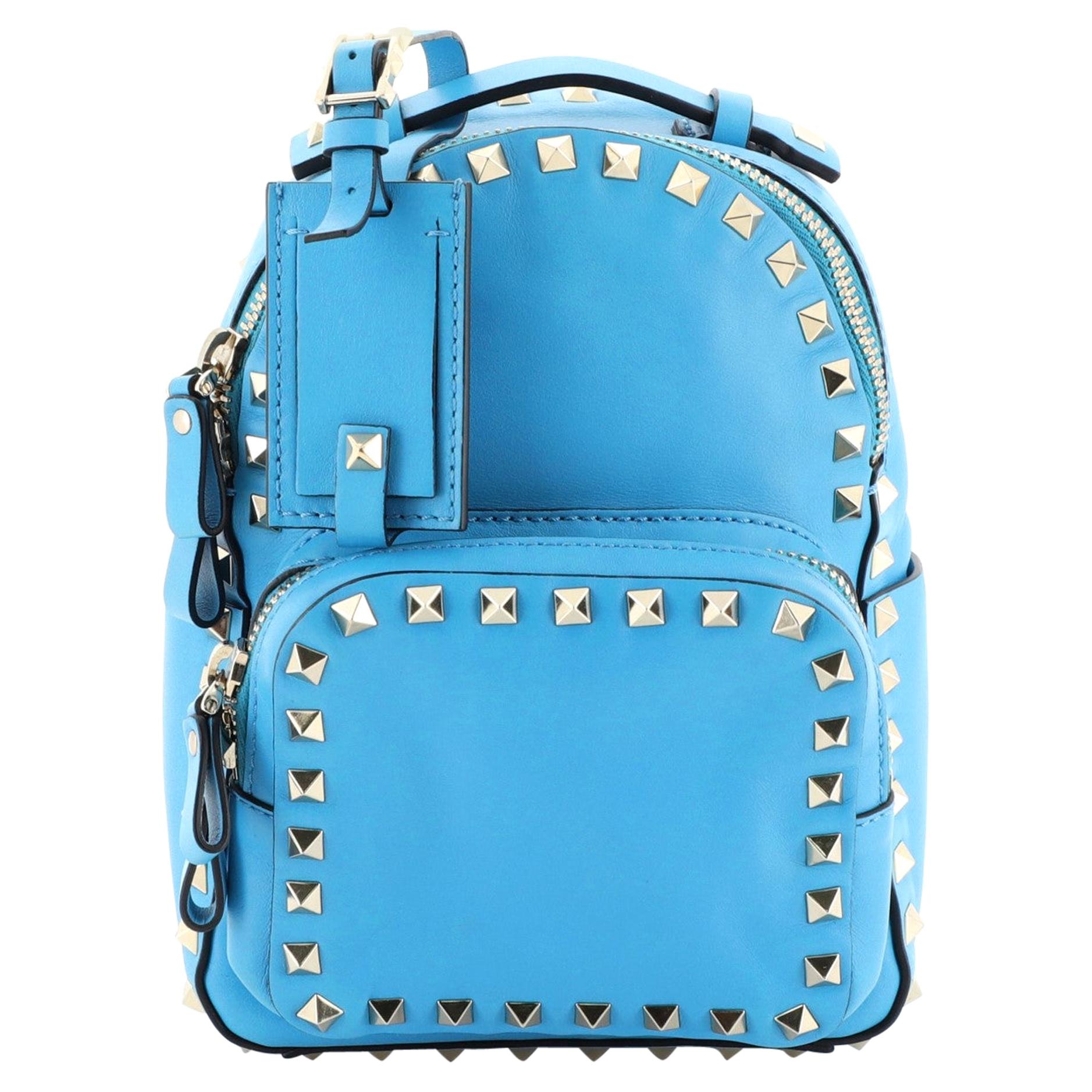 Valentino Rockstud Backpack Leather Mini