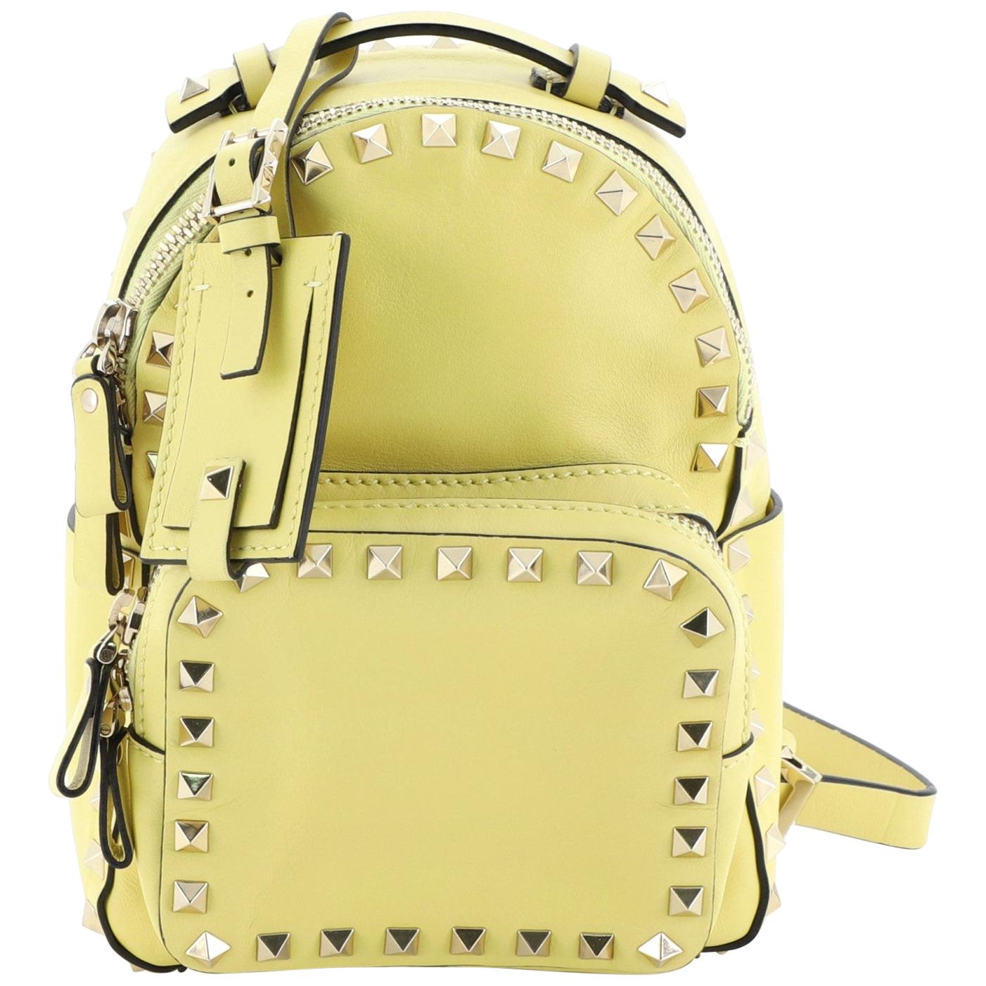 Valentino Rockstud Backpack Leather Mini