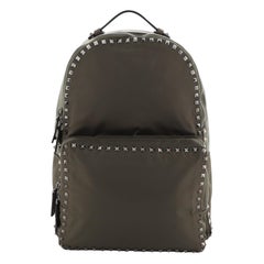 Valentino Rockstud Backpack Nylon Medium