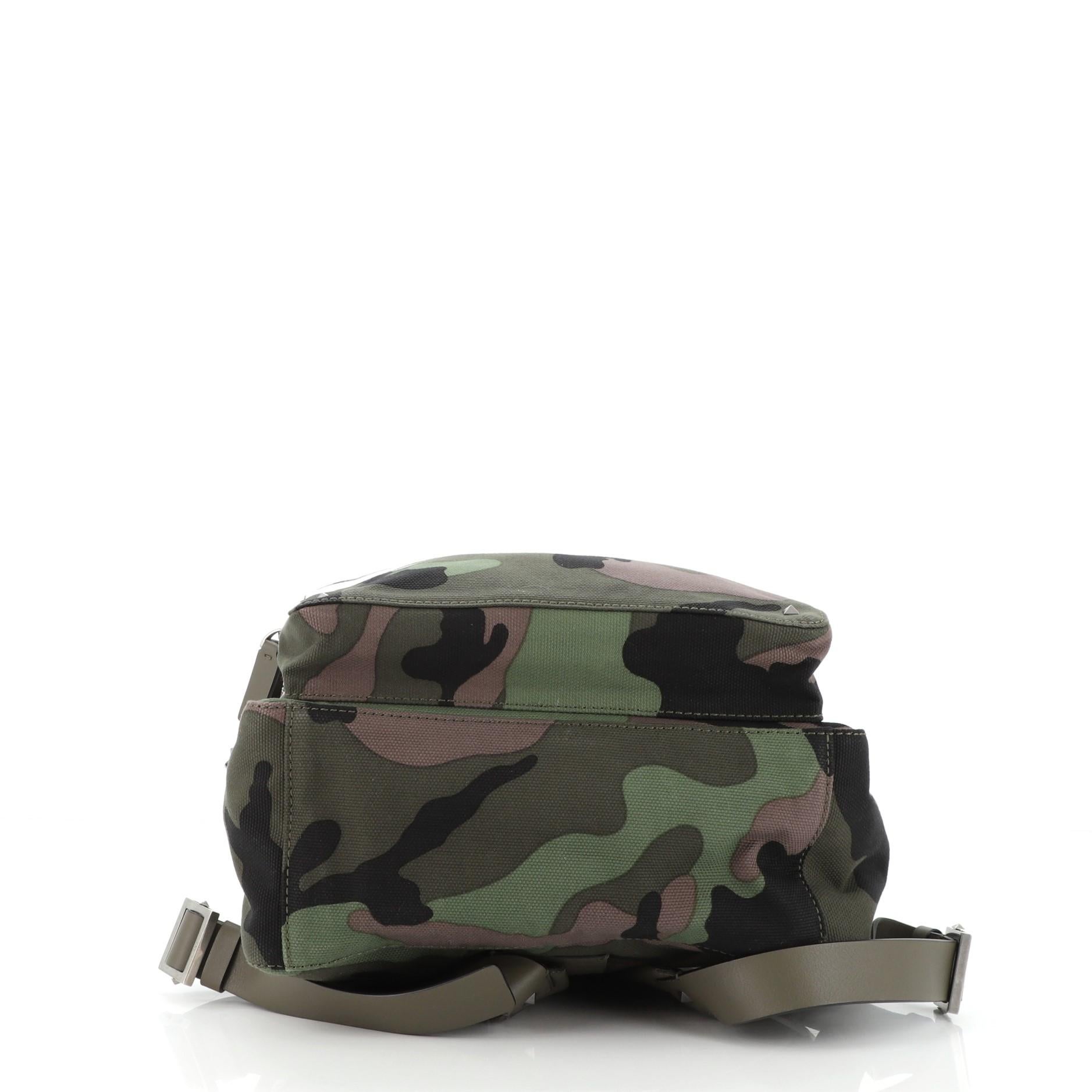 valentino backpack camo