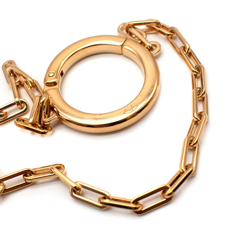 Valentino Rockstud Kompaktspiegel und Lippenstiftetui aus blauem Metall im Zustand „Neu“ in London, GB