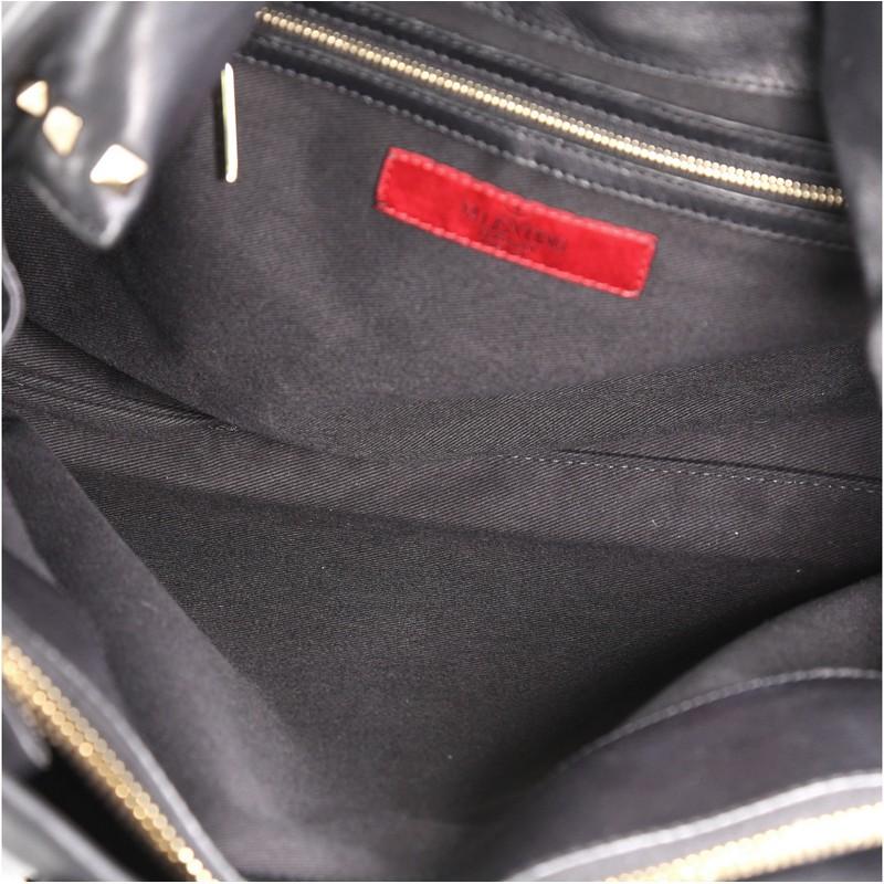 Women's or Men's Valentino Rockstud Bow Satchel Leather Medium 