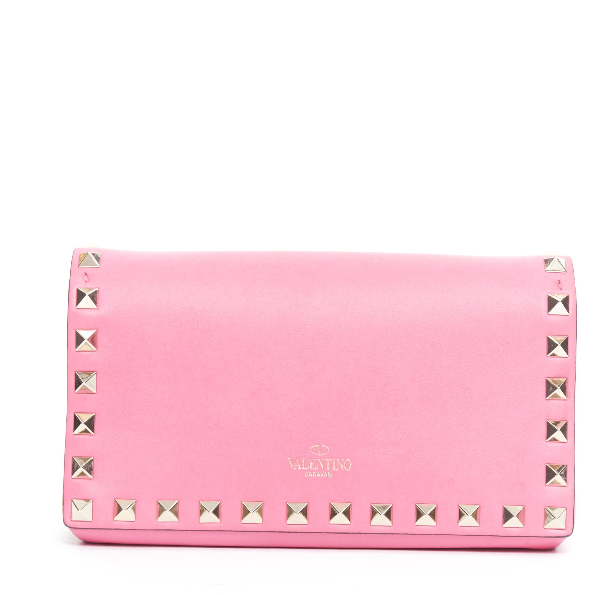VALENTINO Rockstud bright pink gold 