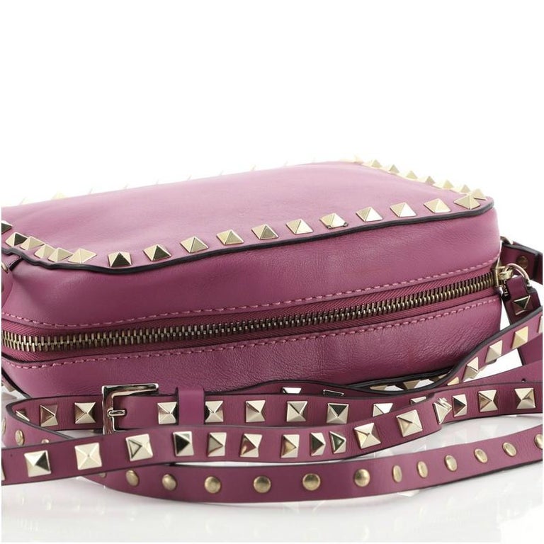 Valentino Rockstud Camera Crossbody Bag Leather at 1stDibs