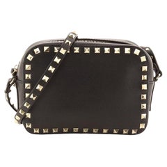 Valentino Rockstud Camera Crossbody Bag Leather