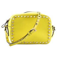 Valentino Rockstud Camera Crossbody Bag Leather