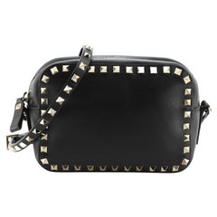 Valentino Rockstud Camera Crossbody Bag Leather