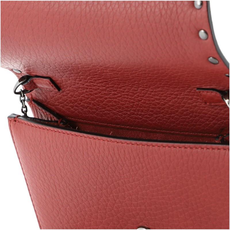 Valentino Rockstud Chain Flap Crossbody Bag Leather Small 1
