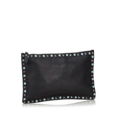 Valentino Rockstud Clutch Bag
