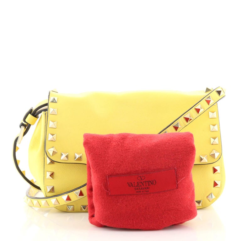 Valentino Rockstud Crossbody Bag Leather Mini For Sale at 1stDibs