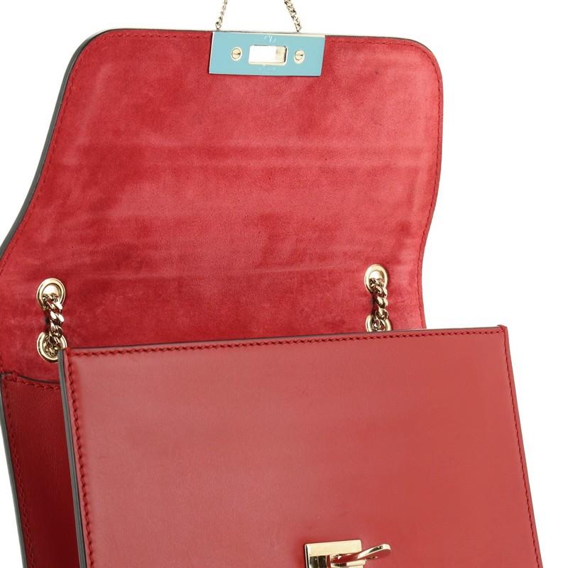 Valentino Rockstud Demilune Shoulder Bag Studded Leather Small 2