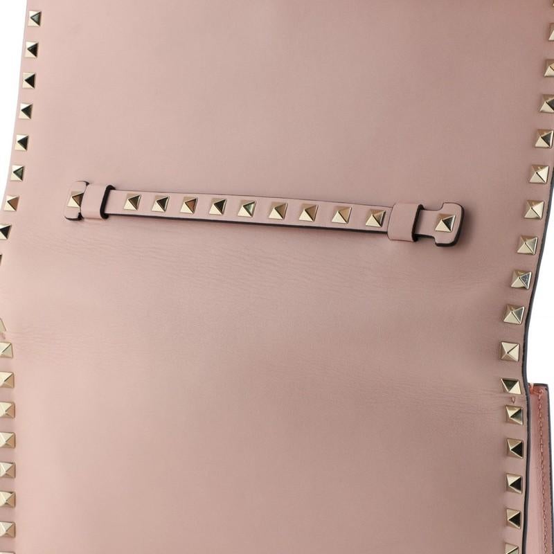 Valentino Rockstud Flap Clutch Leather 3