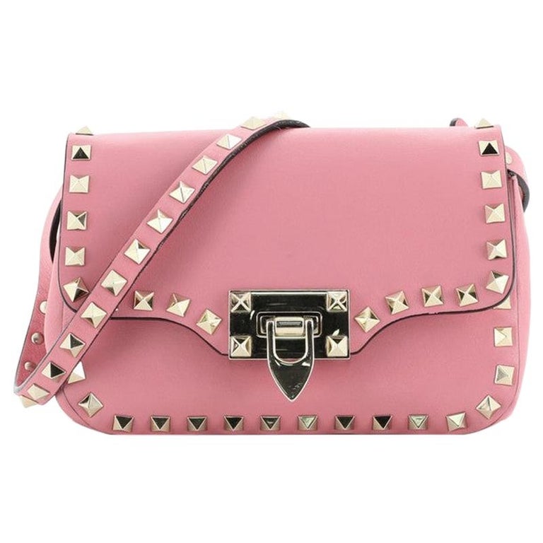 Valentino Rockstud Flip Lock Flap Bag Leather Mini at | valentino rockstud flap bag, valentino flap bag, flip bag