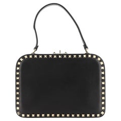 Valentino Rockstud Frame Bag Leather