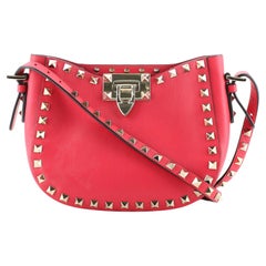 Valentino Rockstud Hobo Leather Small Valentino Rockstud Hobo Leather Small