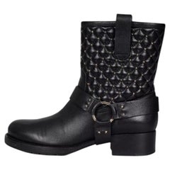 Valentino Rockstud Leather Ankle Boots - EU 36.5