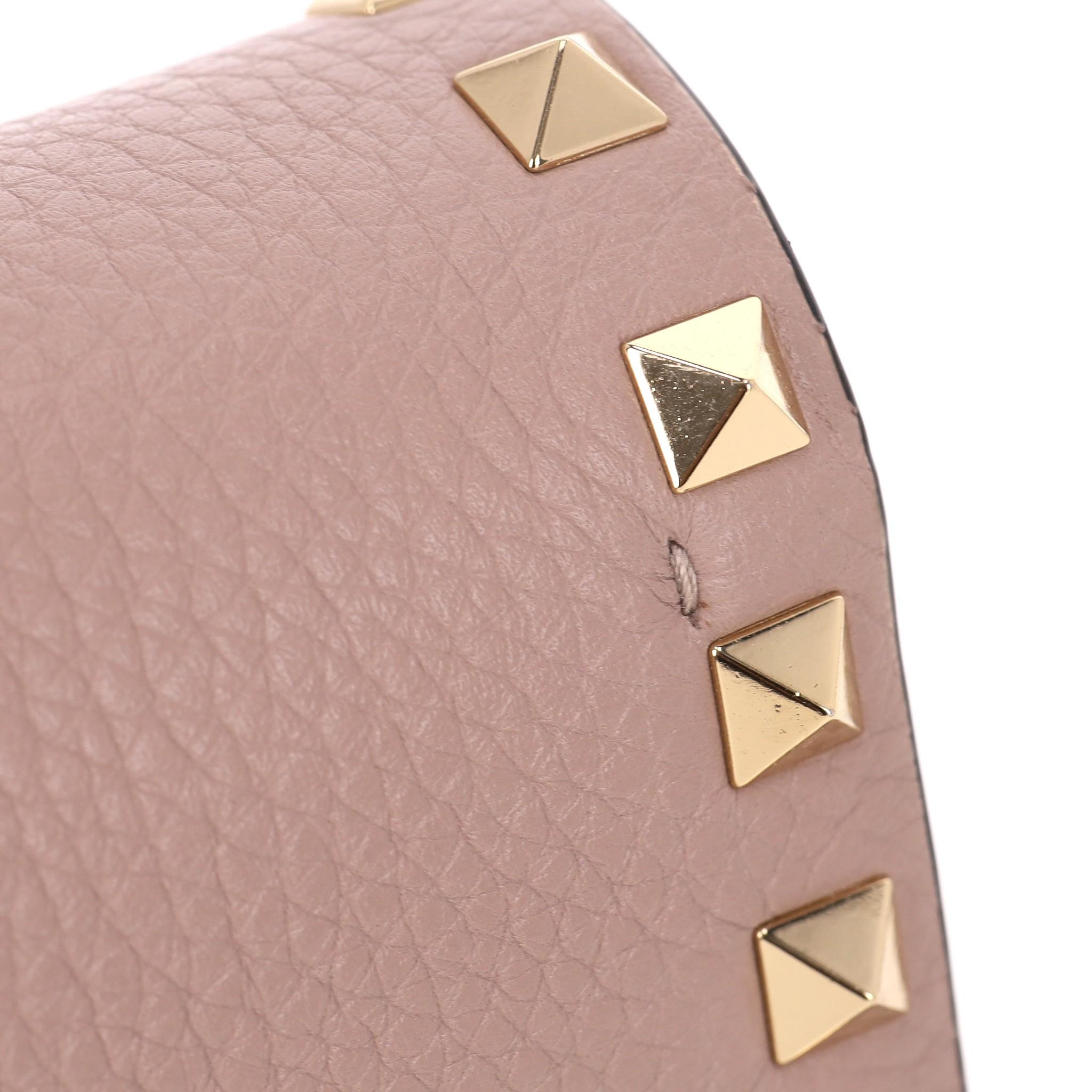 Borsa a tracolla in pelle Rockstud di Valentino in vendita 7