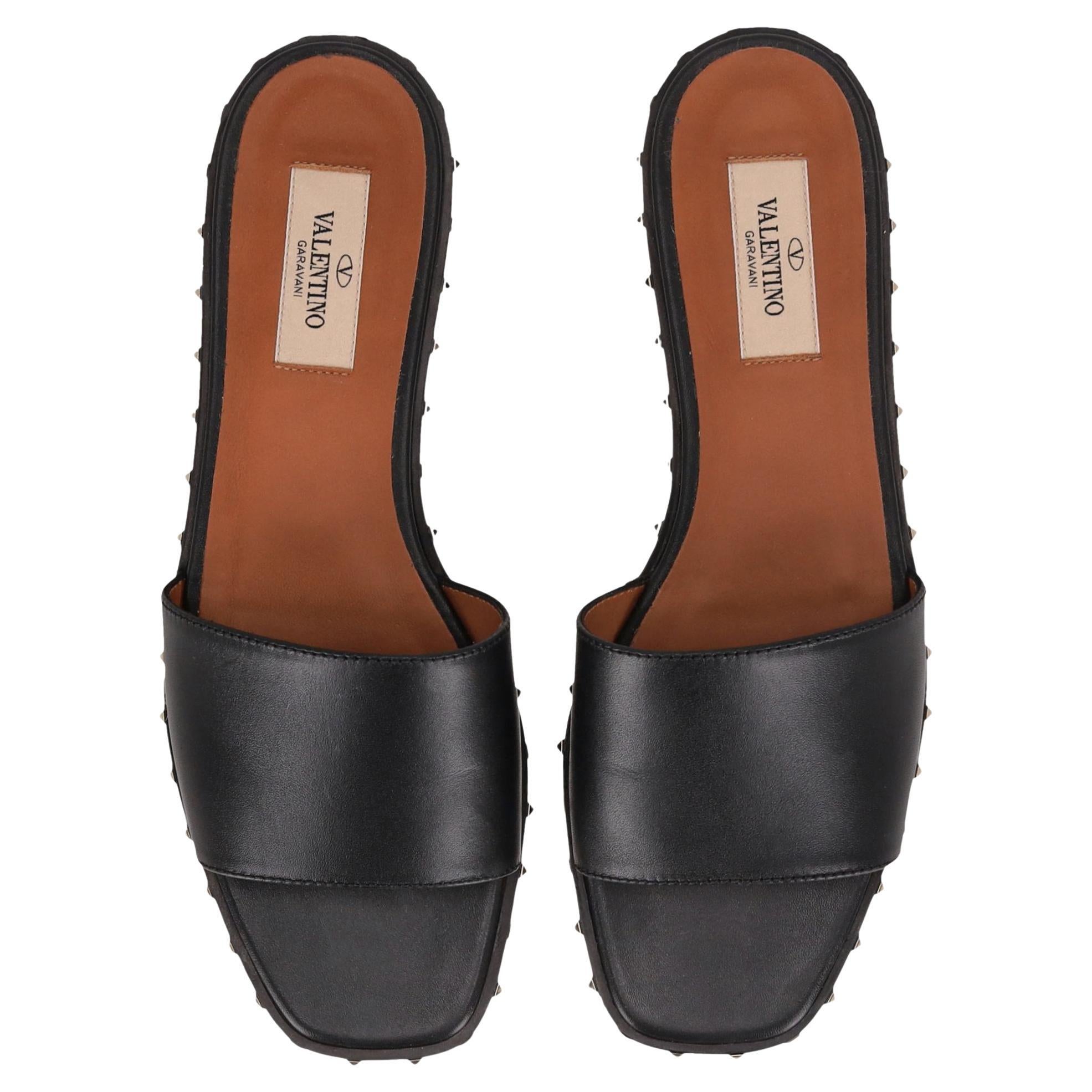 Sandali Rockstud in pelle di Valentino