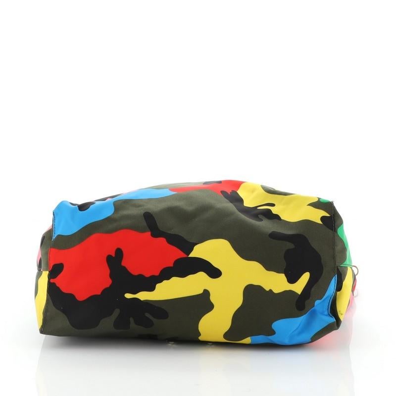 camouflage nylon shoulder bag dolce and gabbana