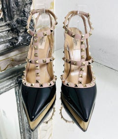 Valentino Rockstud Patent Leather Heels