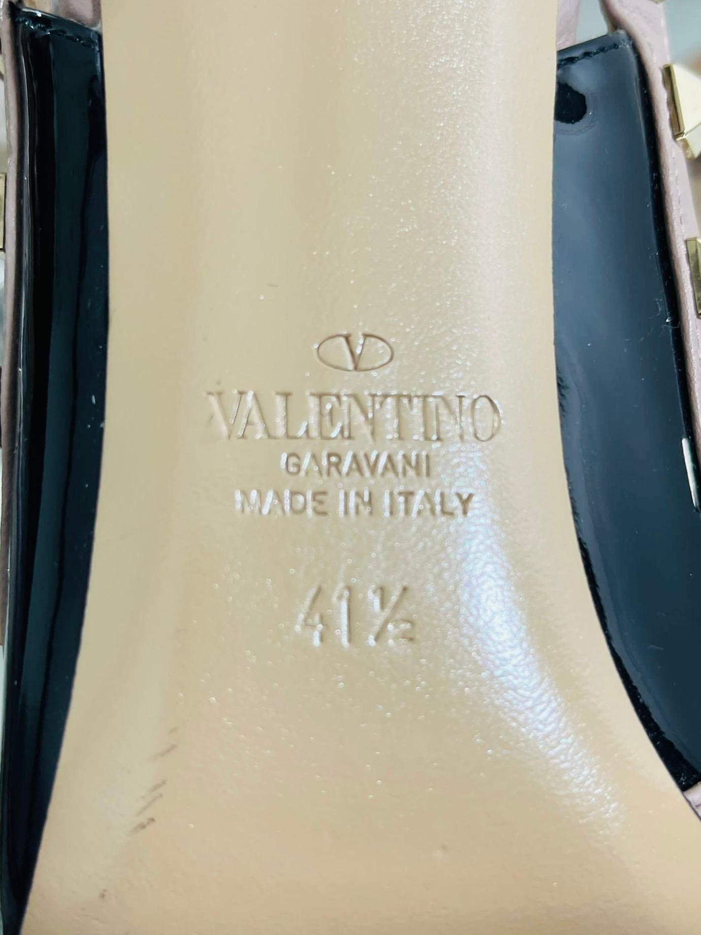 Valentino Rockstud Patent Leather Heels 4