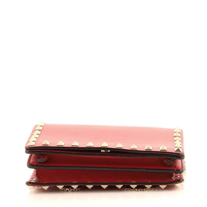 Women's or Men's Valentino Rockstud Pouch Crossbody Bag Leather Mini