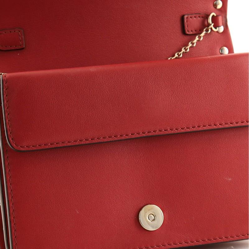 Valentino Rockstud Pouch Crossbody Bag Leather Mini 3