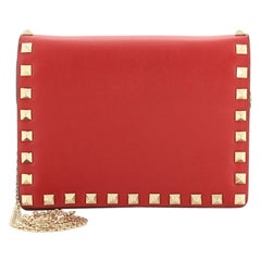 Valentino Rockstud Pouch Crossbody Bag Leather Mini