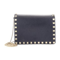 Valentino Rockstud Pouch Crossbody Bag Leather Mini